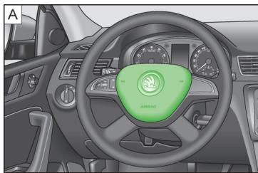 SKODA RAPID - Airbags frontaux - 1