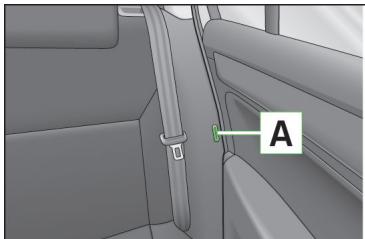 SKODA RAPID - Rabattement du dossier de siège - 1