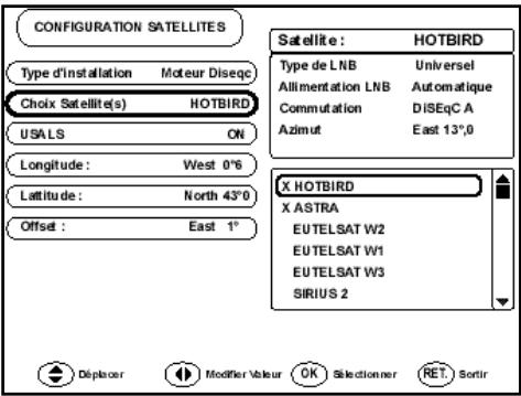WORLDSAT IMPÉRIAL 300 SL MAILBOX - Page 12: - USALS - 1