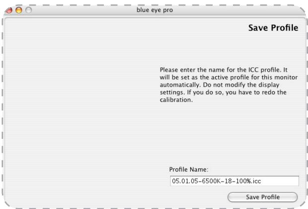 LACIE 730 EASYHOOD LOGICIEL DE CALIBRATION COLORIMÈTRE - Enregistrement du profil - 1
