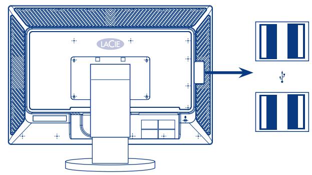 LACIE 730 EASYHOOD LOGICIEL DE CALIBRATION COLORIMÈTRE - Connexion de périphériques USB - 2