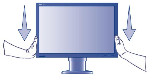 LACIE 730 EASYHOOD LOGICIEL DE CALIBRATION COLORIMÈTRE - Soulever et abaisser l'écran - 1