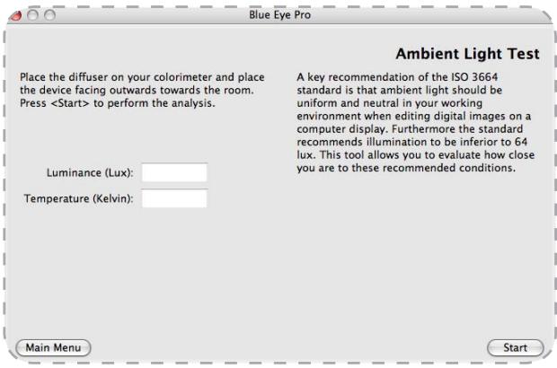 LACIE 730 EASYHOOD LOGICIEL DE CALIBRATION COLORIMÈTRE - Analyse des conditions d'éclairage ambient - 1