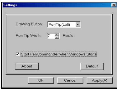 GENIUS MOUSEPEN I608 - Configurer les outils pencommander - 2