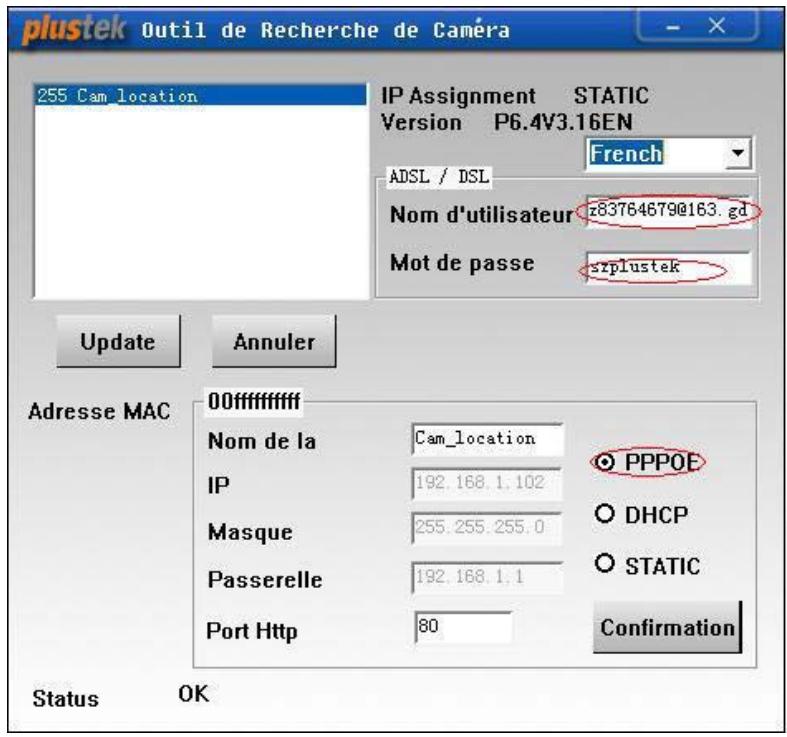 PLUSTEK IPCAM P1000 - Utilisation de la caméra réseau dans un système dynamique - 3