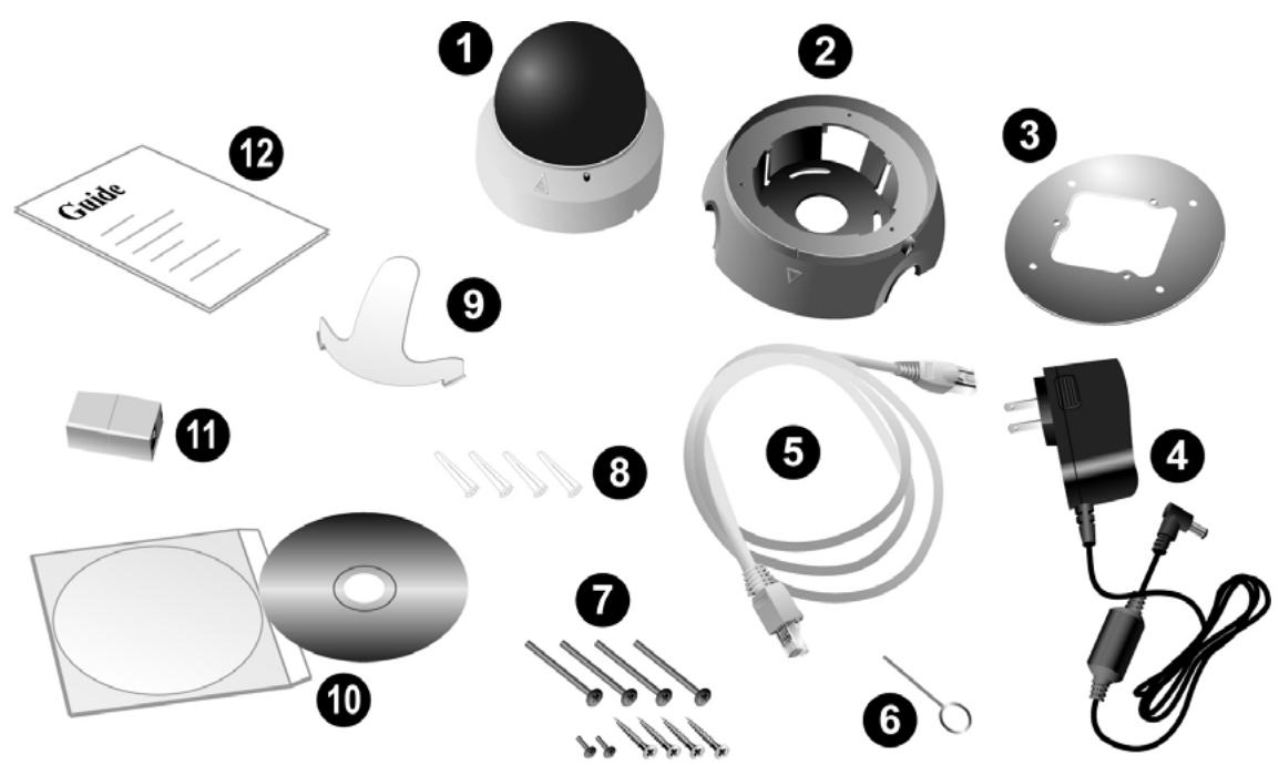 PLUSTEK IPCAM P1000 - Configuration matérielle et logicielle requise 1 - 1