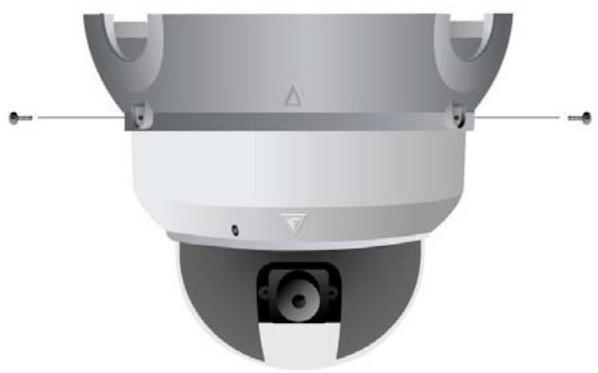 PLUSTEK IPCAM P1000 - Montage sur un plafond plat - 4