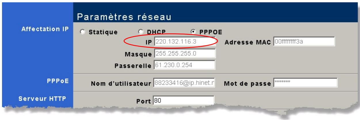 PLUSTEK IPCAM P1000 - Utilisation de la caméra réseau dans un système dynamique - 6