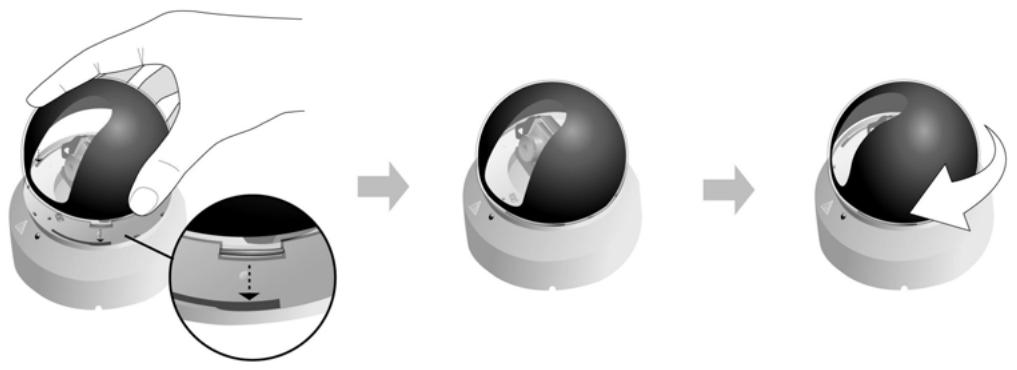 PLUSTEK IPCAM P1000 - Ajuster la lentille - 5