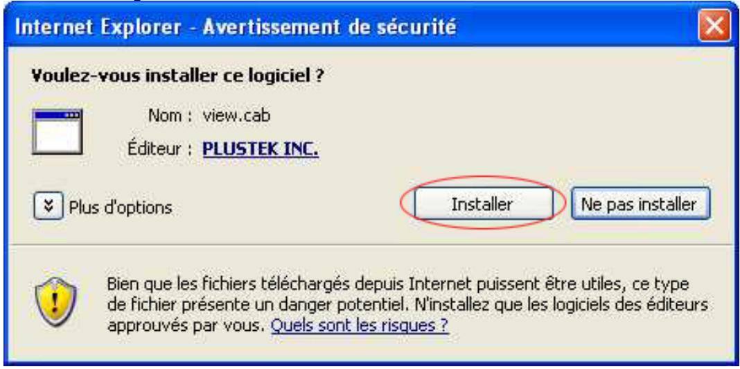 PLUSTEK IPCAM P1000 - Symptôme: - 3