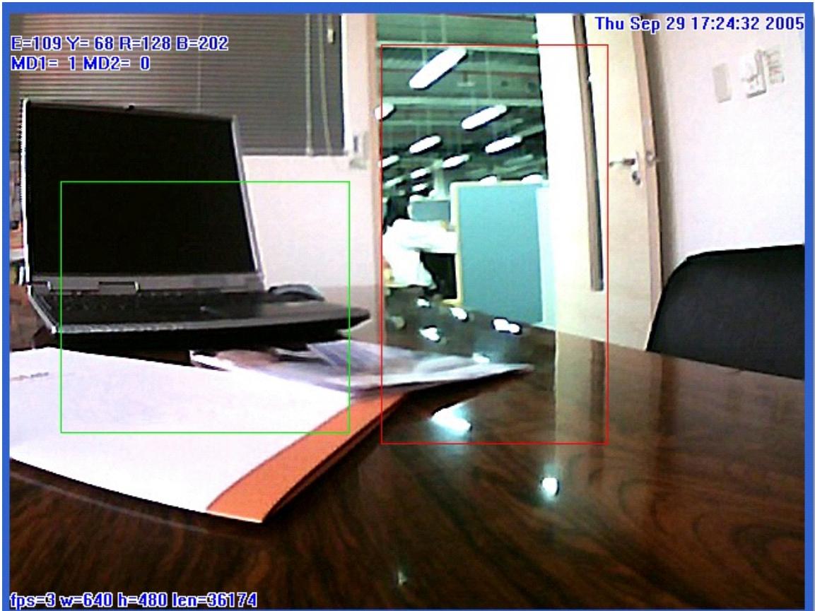 PLUSTEK IPCAM P1000 - Comment définir la zone de détention de mouvement - 3