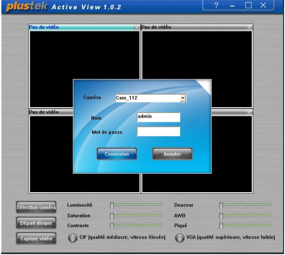 PLUSTEK IPCAM P1000 - Symptôme: - 1