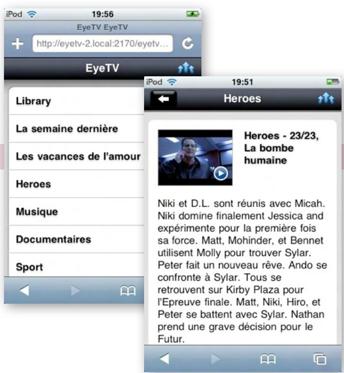 ELGATO LOGICIEL EYETV 3 - Préférences - 1