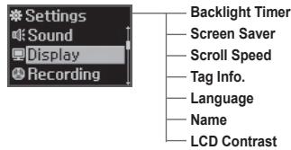 IRIVER N11 - Menu arborescent - 3