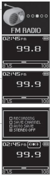 IRIVER N11 - I Comment écouter la radio FM I - 4