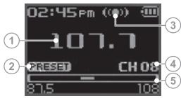 IRIVER N11 - I Mode RADIO FM I - 1