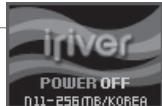 IRIVER N11 - I Eteindre le lecteur - 2