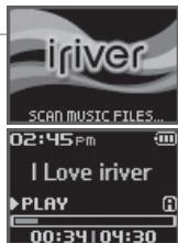 IRIVER N11 - I Eteindre le lecteur - 1