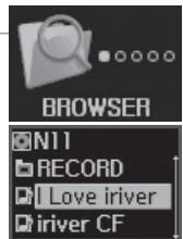 IRIVER N11 - I Utilisation du Navigateur I - 4