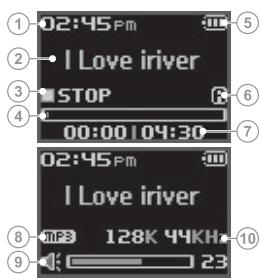 IRIVER N11 - I Mode MUSIQUE I - 1