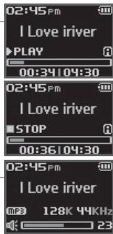 IRIVER N11 - I Lecture d'un fichier musical I - 6