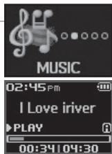 IRIVER N11 - I Lecture d'un fichier musical I - 5