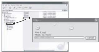 IRIVER P7 - Copie de fichiers/dossiers vers P7 - 1