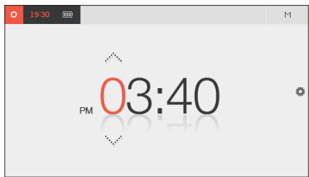 IRIVER P7 - Réglage de l'heure actuelle - 1