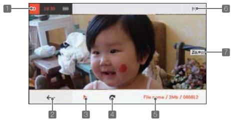 IRIVER P7 - Écran d'affichage de photos - 1