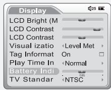 IRIVER IMP-1100 - Battery Indicator - 1