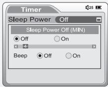 IRIVER IMP-1100 - Sleep Power Off - 2