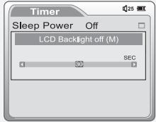 IRIVER IMP-1100 - Affichage LCD principal Off - 2