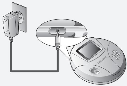 IRIVER IMP-1100 - Charger avec l'adaptateur CA - 1