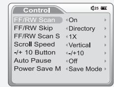 IRIVER IMP-1100 - Balayage FF/RW - 1
