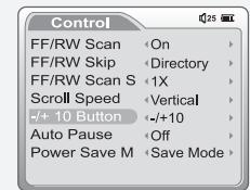 IRIVER IMP-1100 - Bouton- / +10 - 1