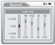 IRIVER IMP-1100 - User EQ - 2