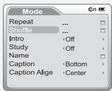 IRIVER IMP-1100 - Mode Shuffle - 1
