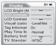 IRIVER IMP-1100 - LCD Contrast (TFT LCD Contrast) - 1