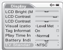 IRIVER IMP-1100 - 8V Standard (sortie TV) - 1