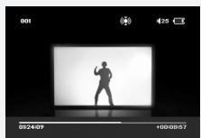 IRIVER IMP-1100 - Lecture d'un fichier video - 5