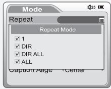 IRIVER IMP-1100 - Mode Repeat - 2