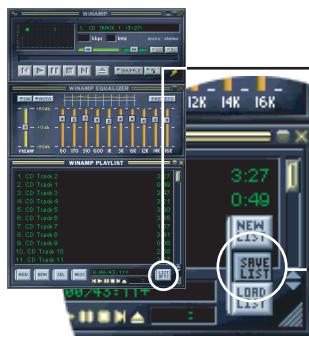IRIVER IMP-900 - Comment utiliser la PLAYLIST WINAMP - 1