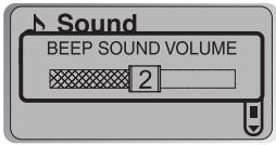 IRIVER IMP-900 - BEEP VOLUME - 1