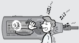 IRIVER IMP-900 - N'utilise pas à haut volume pour une écoute continue. - 1