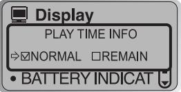 IRIVER IMP-900 - PLAY TIME INFO - 1