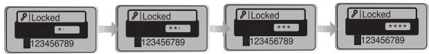 IRIVER IMP-900 - Réglage du mot de passer - 4