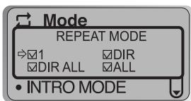 IRIVER IMP-900 - REPEAT MODE/ SHUFFLE MODE - 1