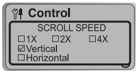 IRIVER IMP-900 - SCROLL SPEED - 1