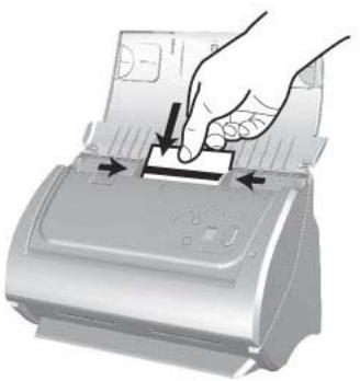 PLUSTEK SMARTOFFICE PL3000 - POSITIONNER LES CARTES PLASTIQUES - 1