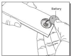 AIRIS LW268F - Installer la batterie - 2